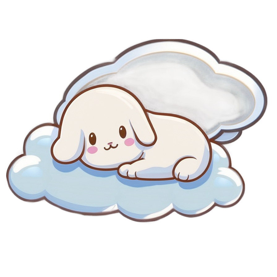 Cinnamoroll Cloud Png 57 PNG Image