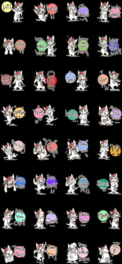 Cinnamoroll Expressions Collection PNG Image