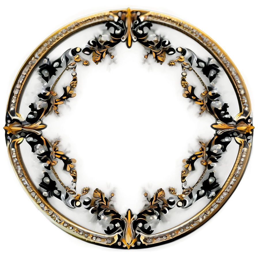 Circle Frame Design Png Nvm78 PNG Image