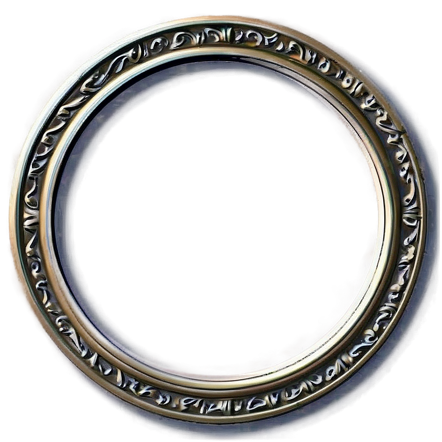 Circle Frame Design Png Ver22 PNG Image