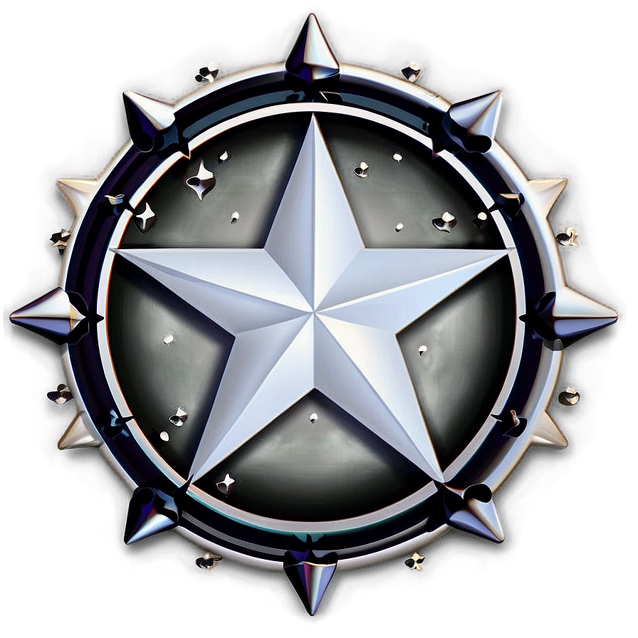 Circle Star Pattern Png Mnf60 PNG Image