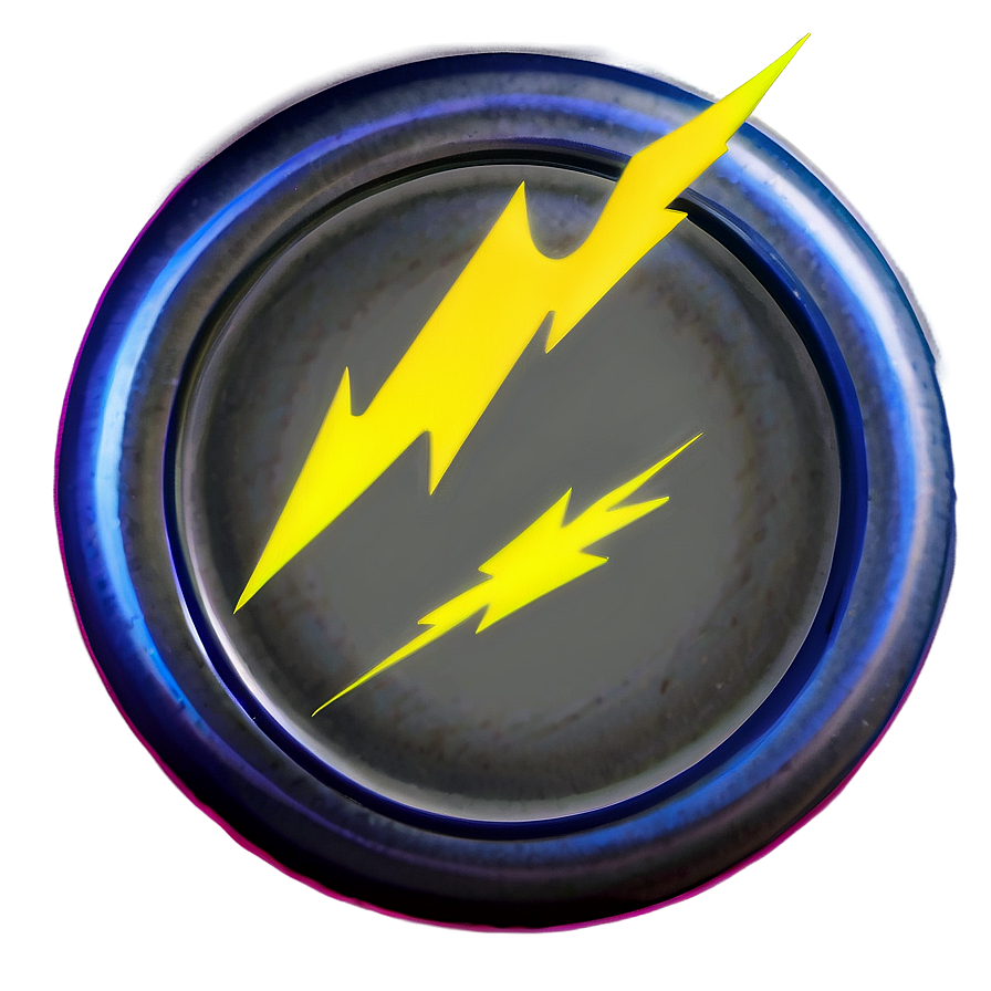 Circle With Lightning Bolt Png Vpb36 PNG Image