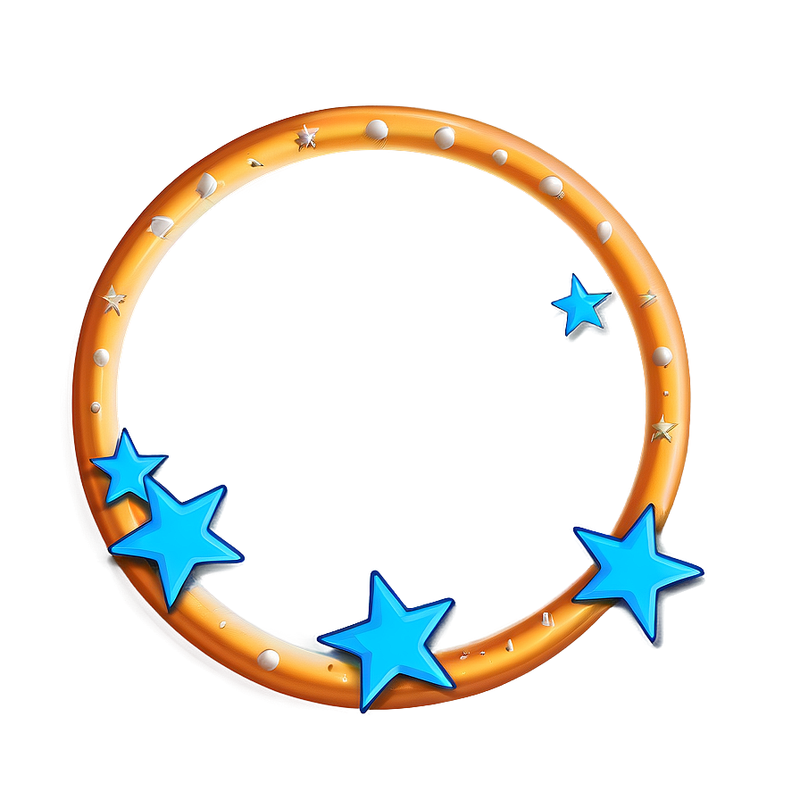 Circle With Stars Png 48 PNG Image