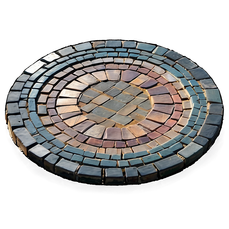 Circular Paving Design Png Tqh99 PNG Image