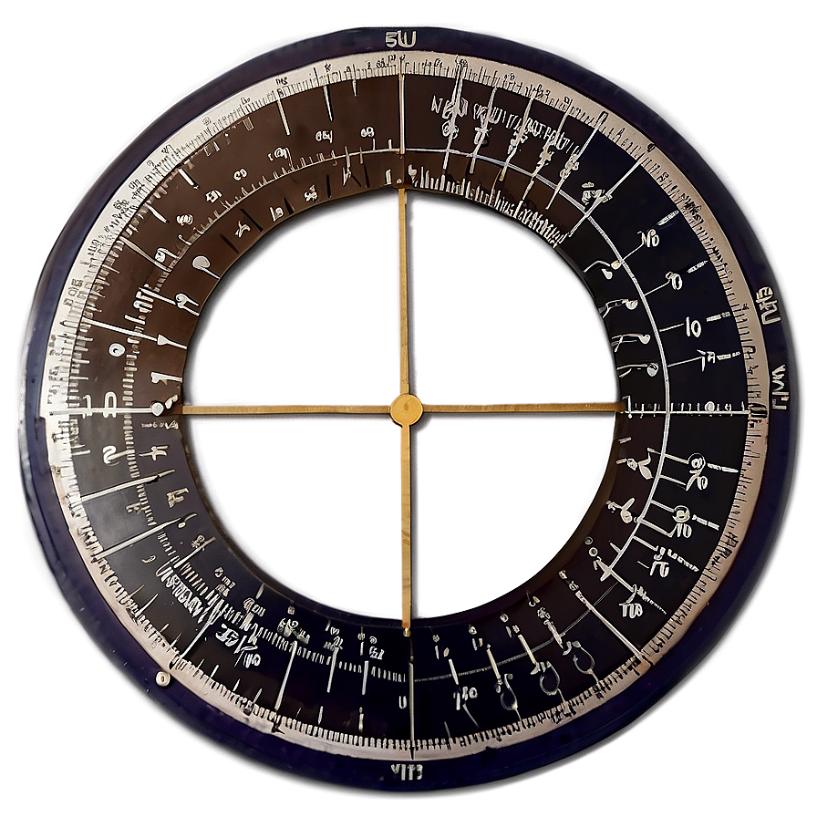 Circular Protractor Png 93 PNG Image