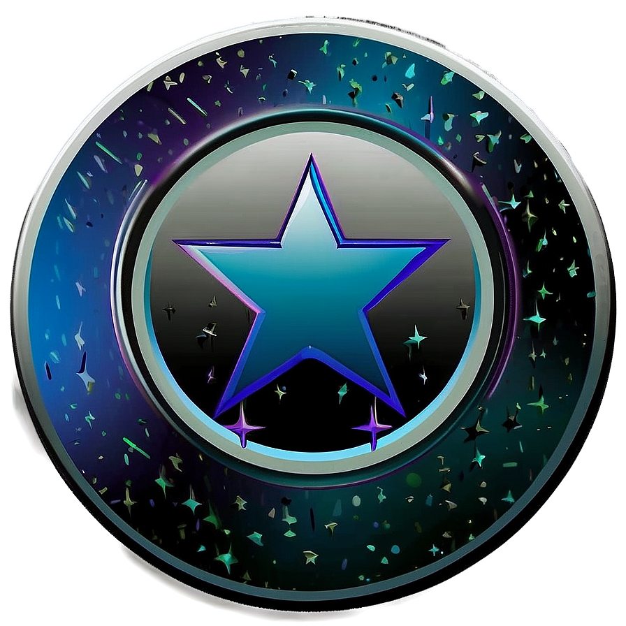 Circular Star Graphic Png 06282024 PNG Image