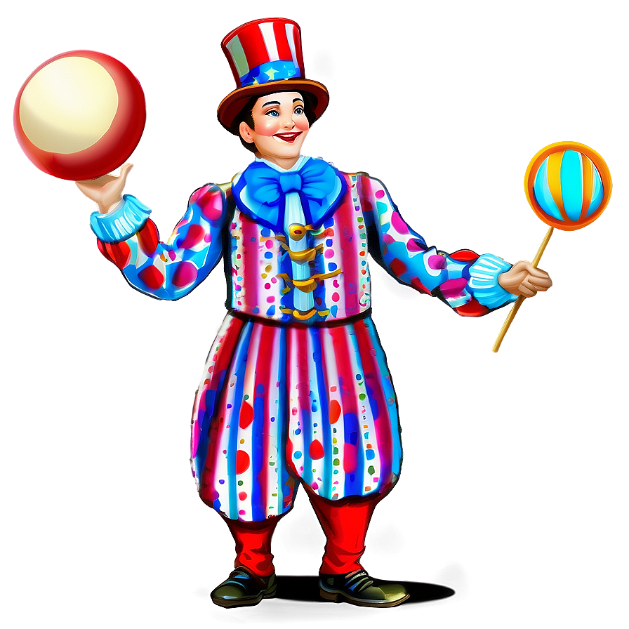 Circus Juggler Png 06122024 PNG Image