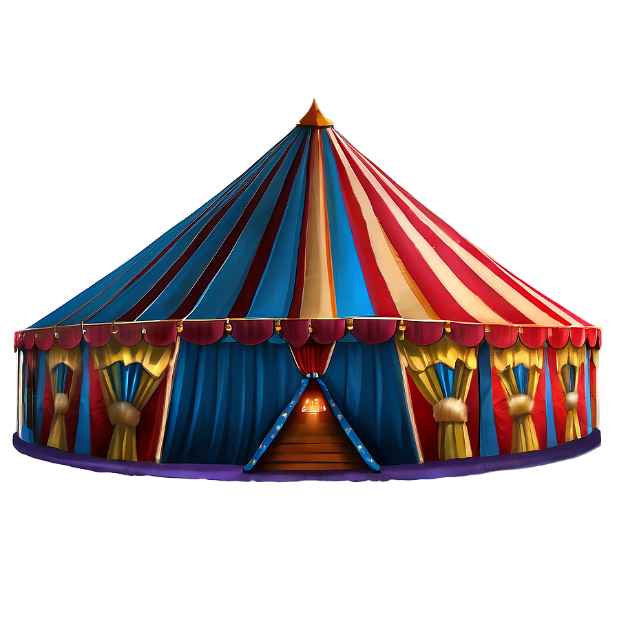 Circus Tent At Night Png Qni PNG Image