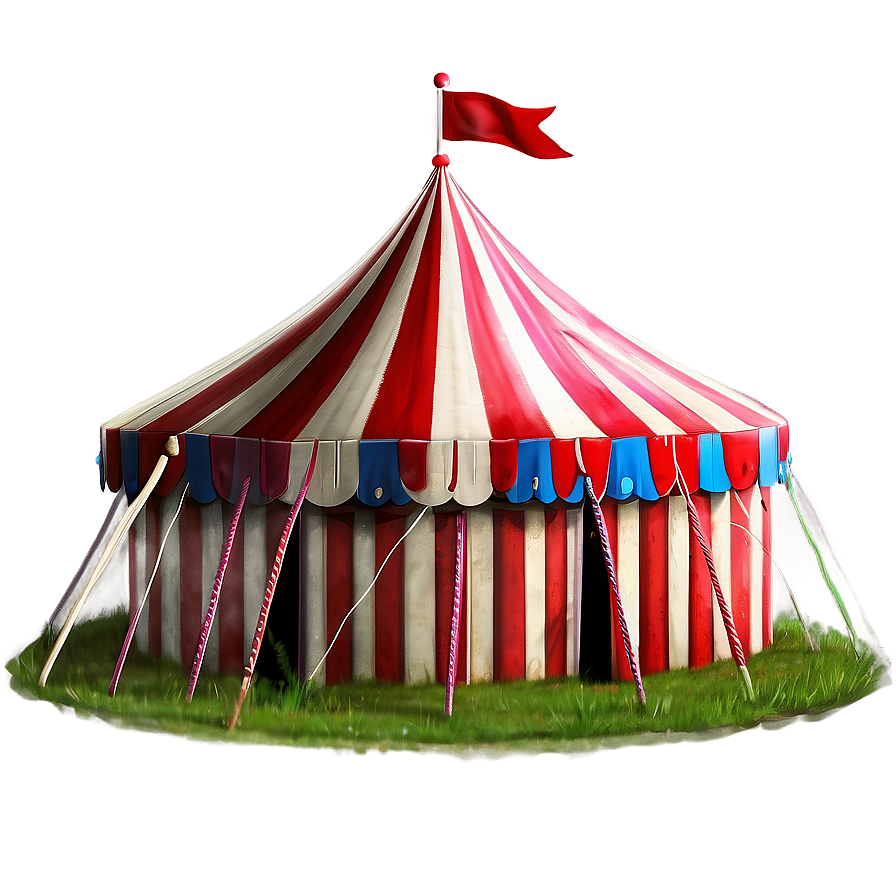 Circus Tent In Field Png 06132024 PNG Image