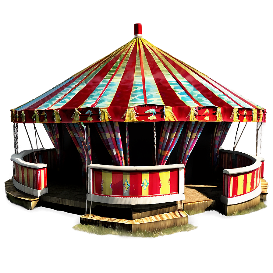 Circus Tent In Sunset Png 06132024 PNG Image