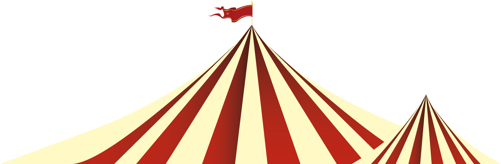 Circus Tent Peak Festival Graphic PNG Image