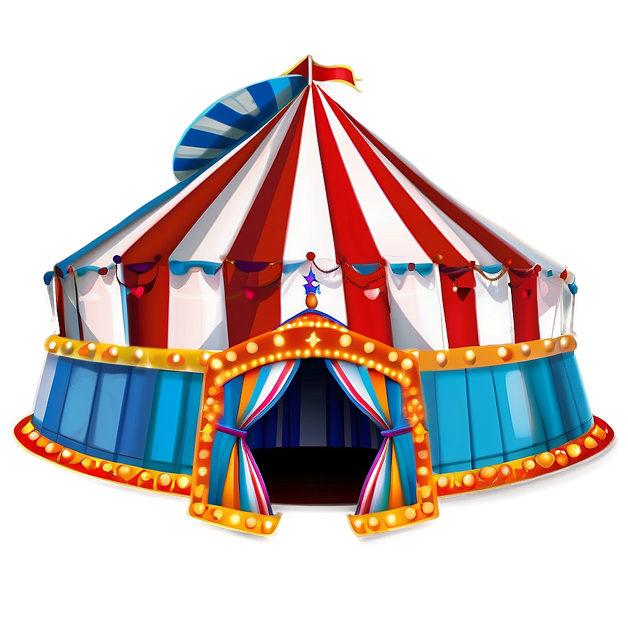 Circus Tent Side View Png 06132024 PNG Image