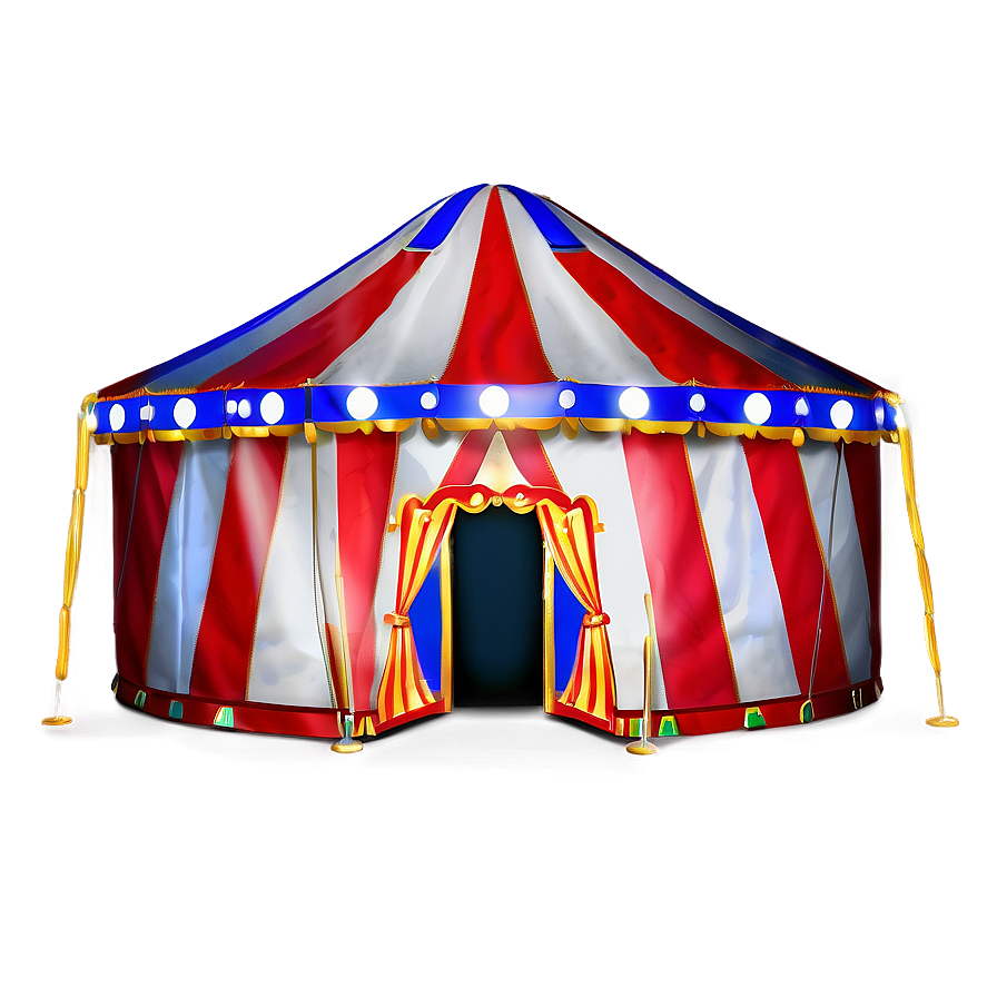 Circus Tent With Lights Png 06132024 PNG Image