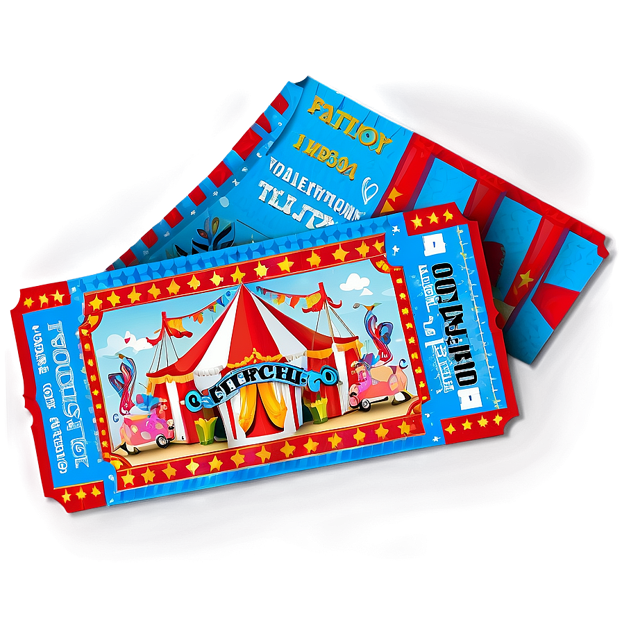 Circus Ticket Png 34 PNG Image