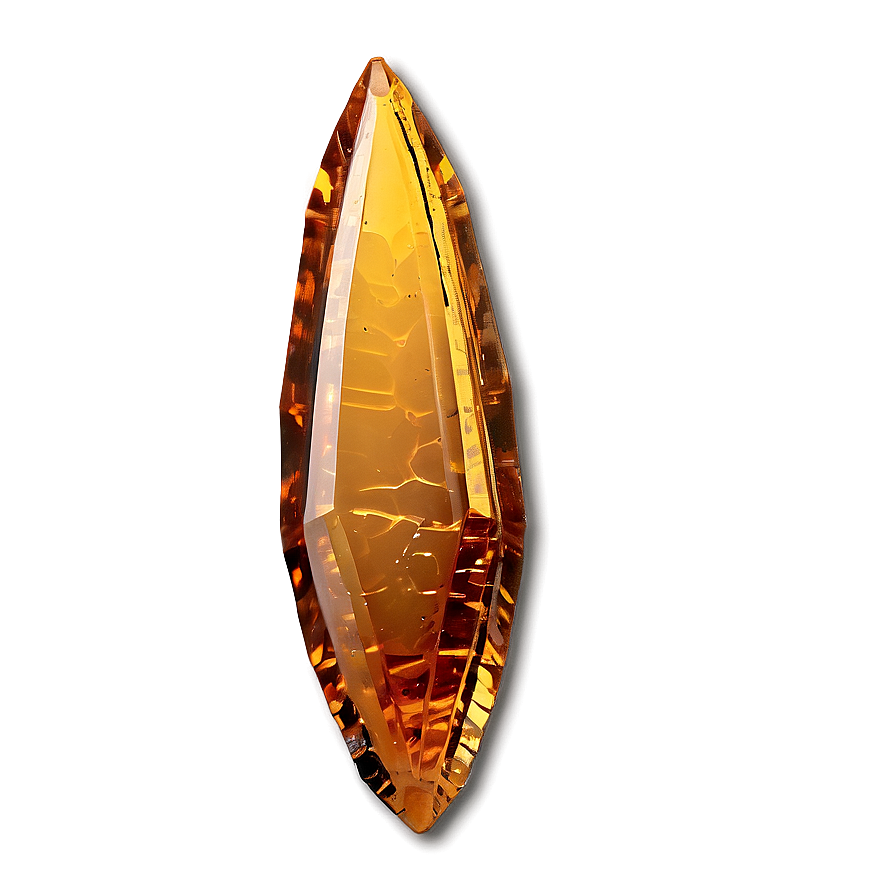 Citrine Arrowhead Png Taa PNG Image