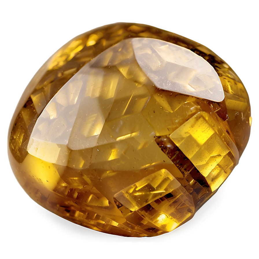 Citrine Tumbled Stone Png Her PNG Image