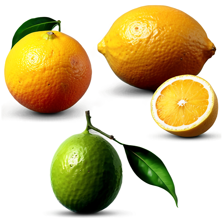 Citrus Fruits Pack Png Xyc PNG Image