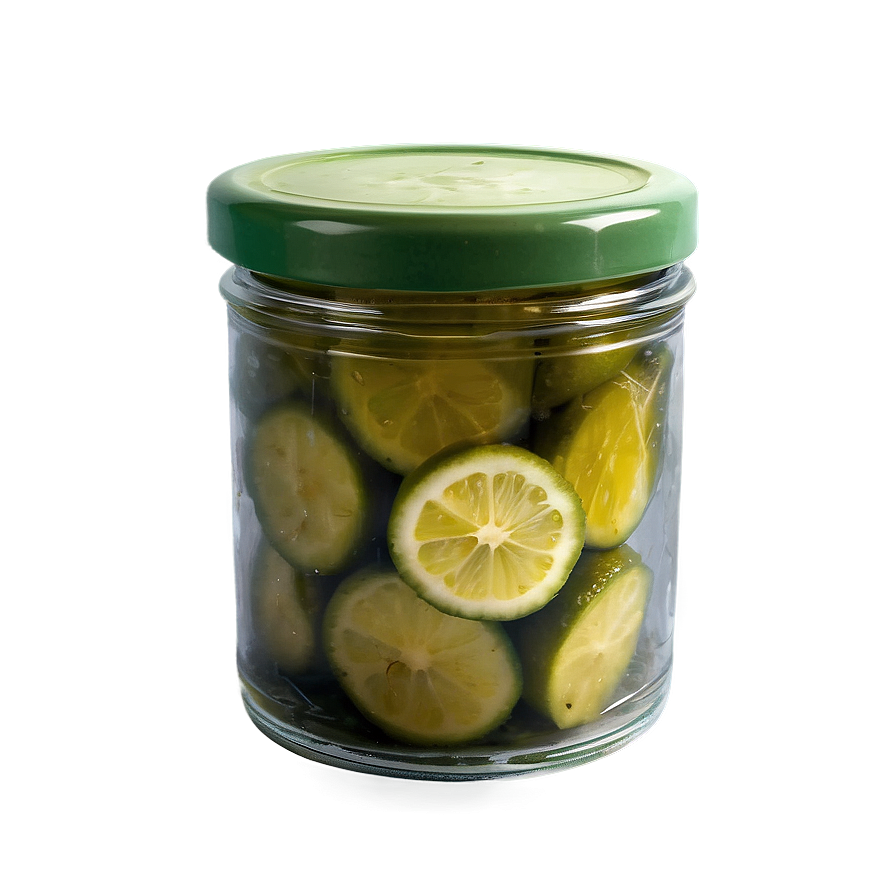 Citrusy Lime Pickles Png 06112024 PNG Image