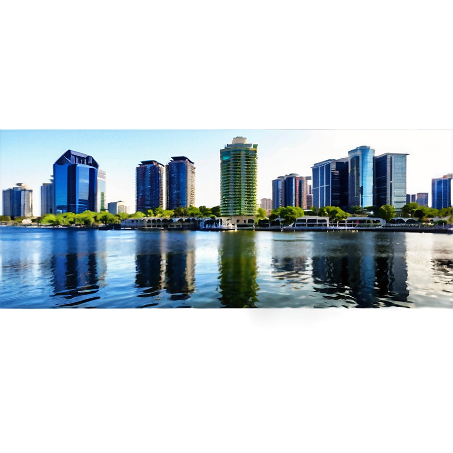 City By The Water Png Tcd90 PNG Image