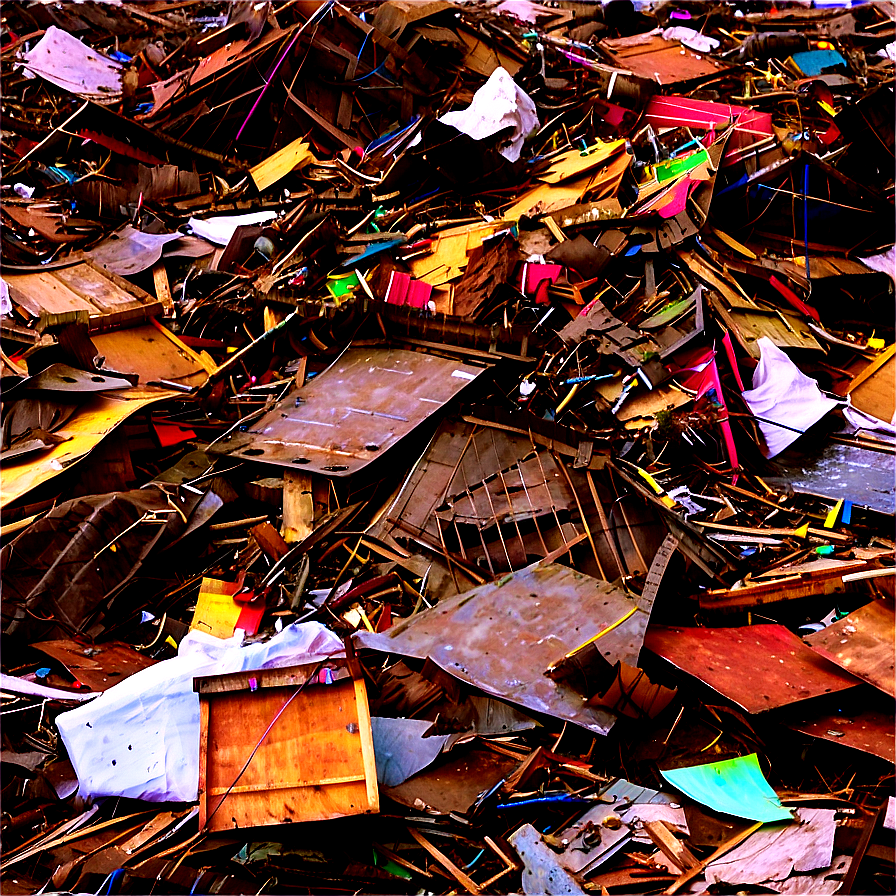 City Dump Pile Png 06212024 PNG Image