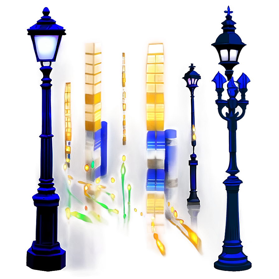 City Street Lights Png 96 PNG Image