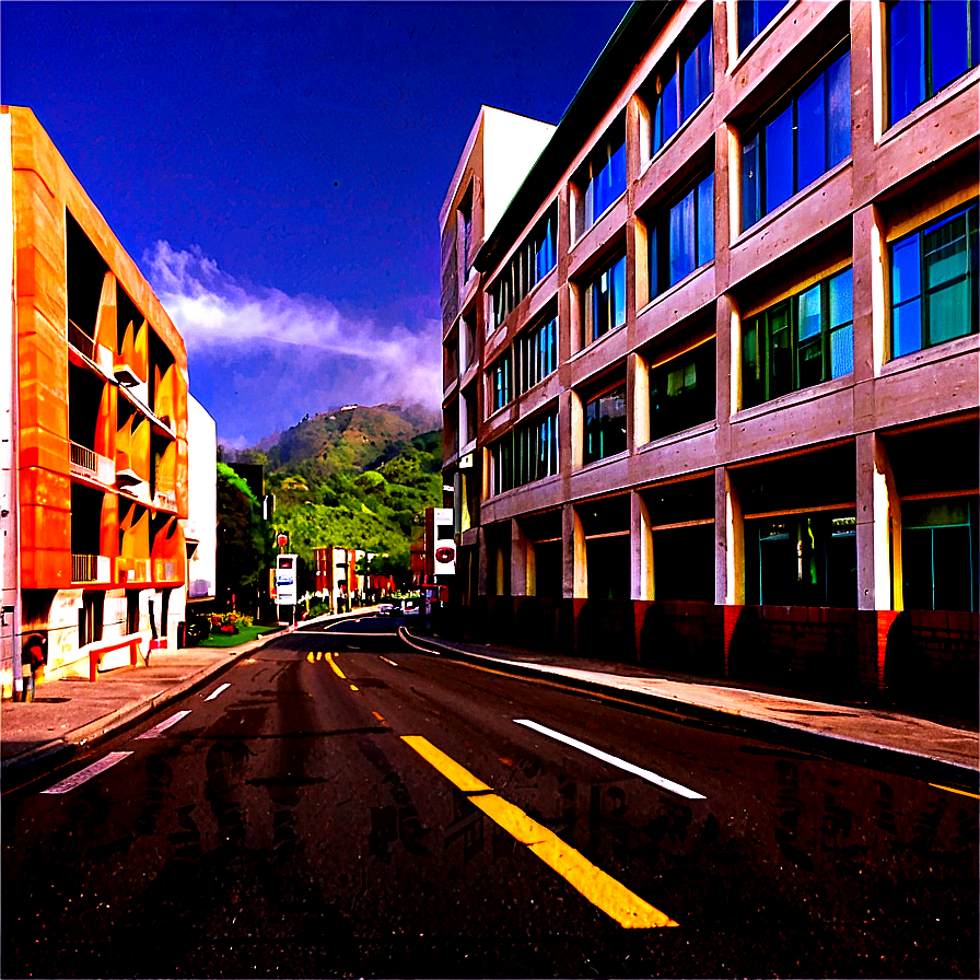 City Street View Png Rxv PNG Image