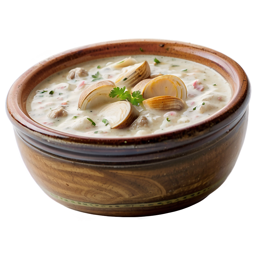 Clam Chowder New England Png Ofp53 PNG Image