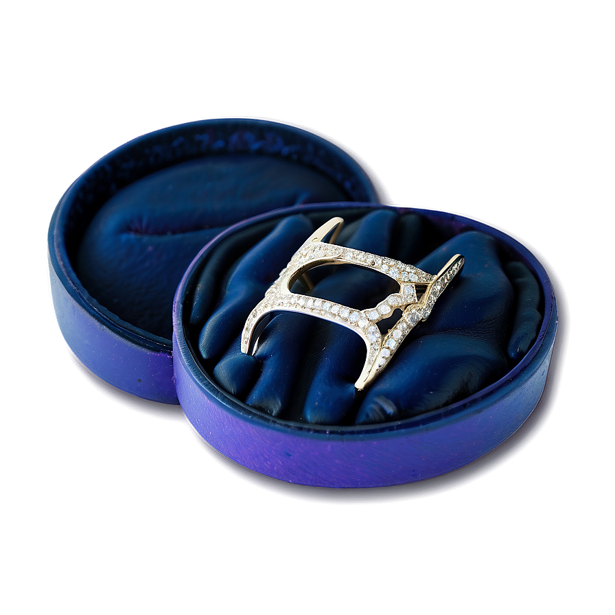 Clamshell Ring Box Png Sqx PNG Image