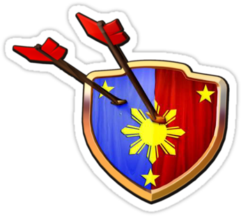 Clash Of Clans Shield Logo PNG Image