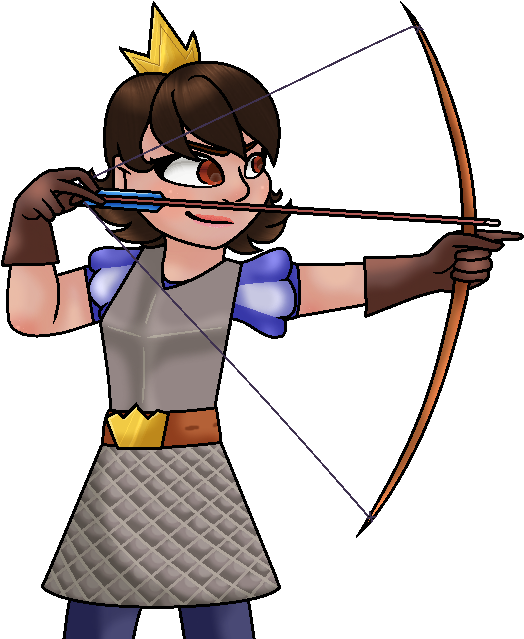 Clashof Clans Archer Character PNG Image