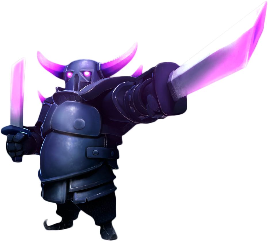 Clashof Clans P. E. K. K. A Character PNG Image