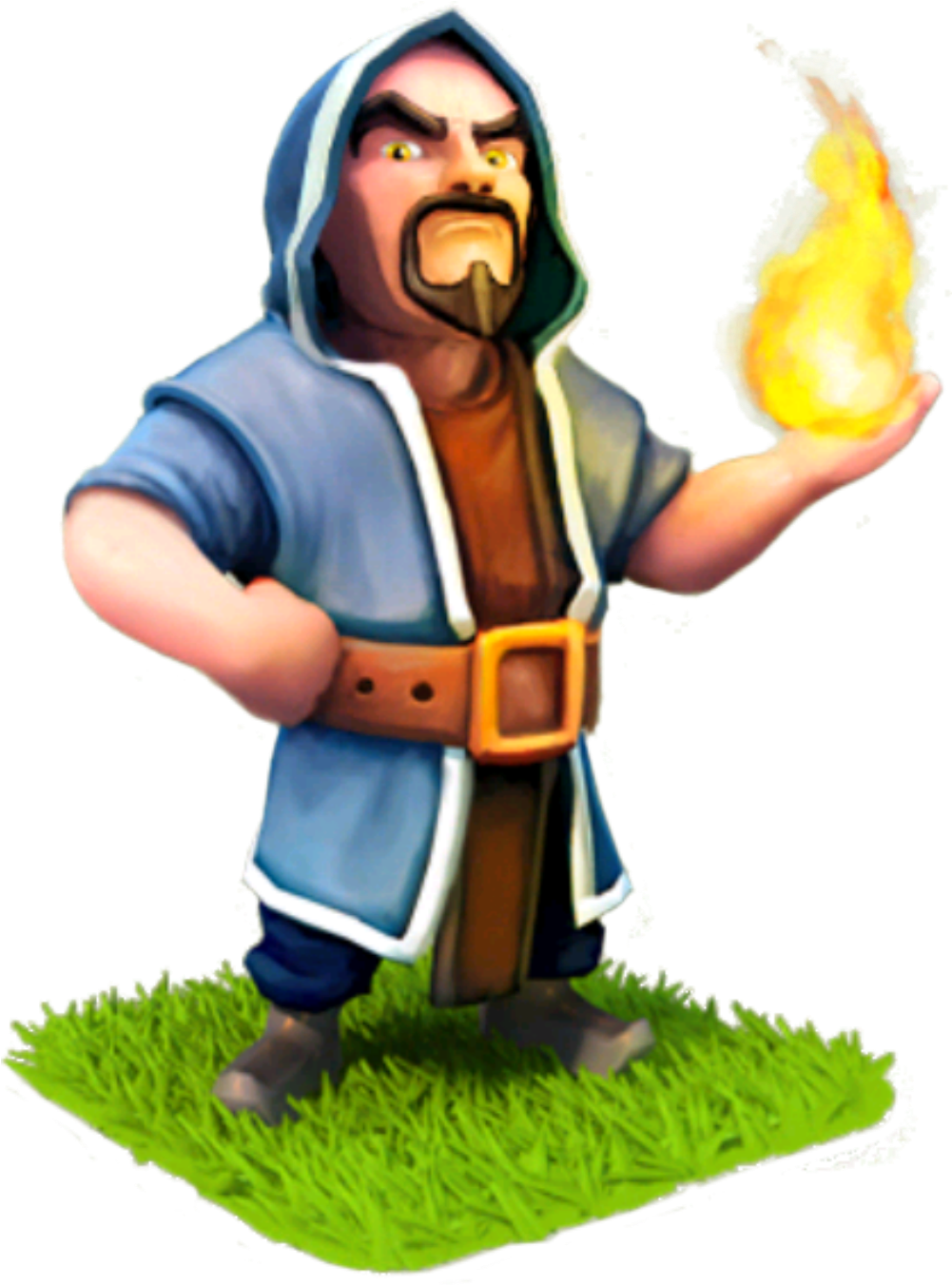 Clashof Clans Wizard Character PNG Image