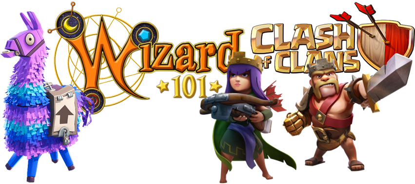 Clashof Clans Wizard101 Crossover PNG Image