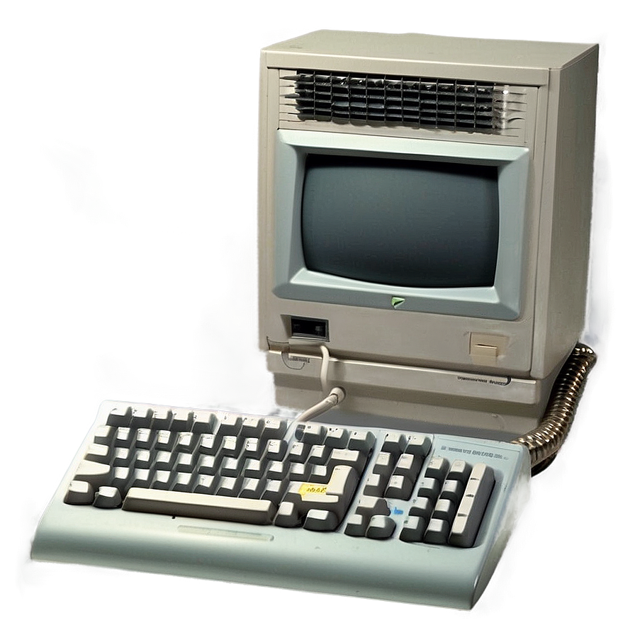 Classic 90s Computer Peripheral Png Dvh23 PNG Image