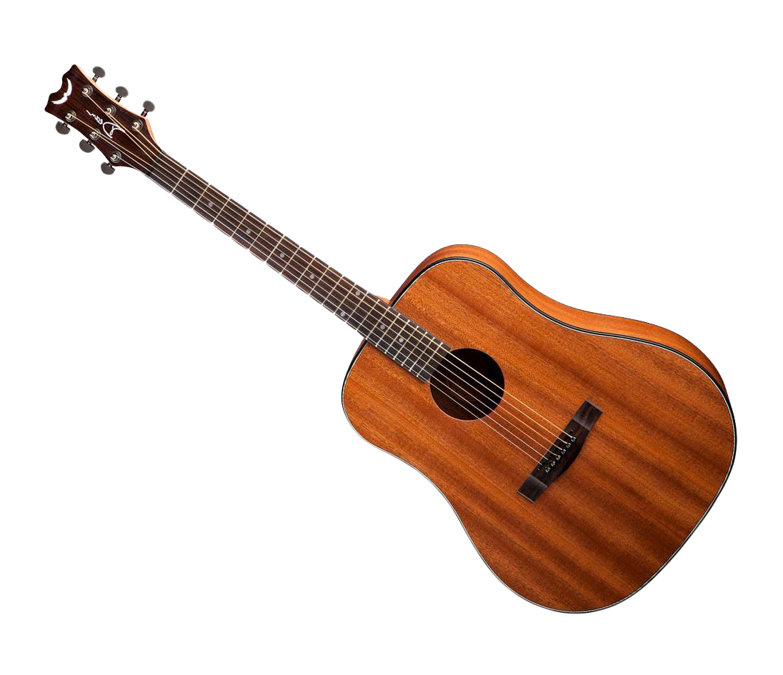 Classic Acoustic Guitar Isolated PNG Image