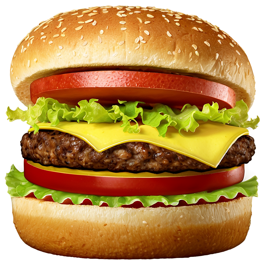 Classic American Hamburger Png Jti86 PNG Image