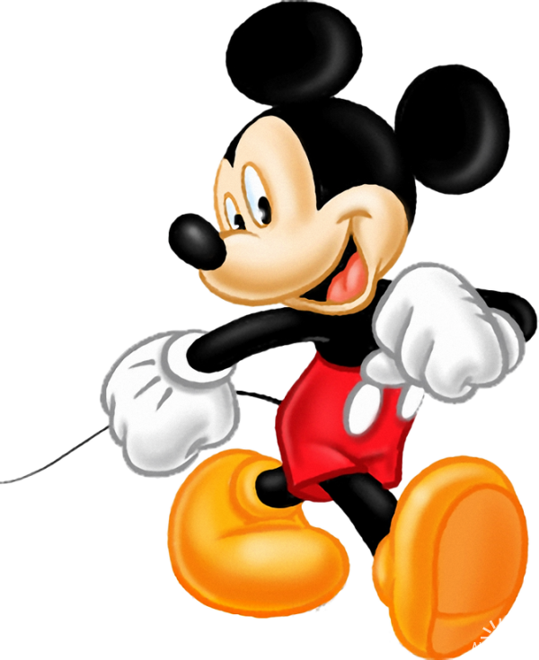 Classic Animated Character Pose PNG Image