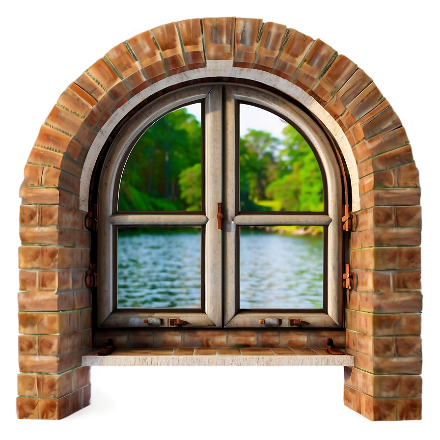 Classic Arch Window Png Kre91 PNG Image