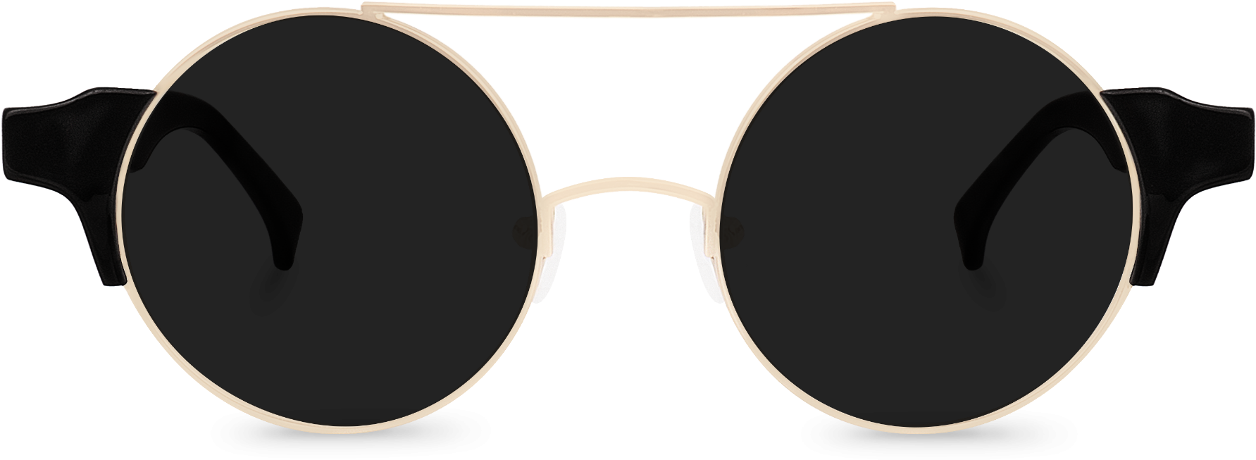 Classic Aviator Sunglasses Transparent Background PNG Image