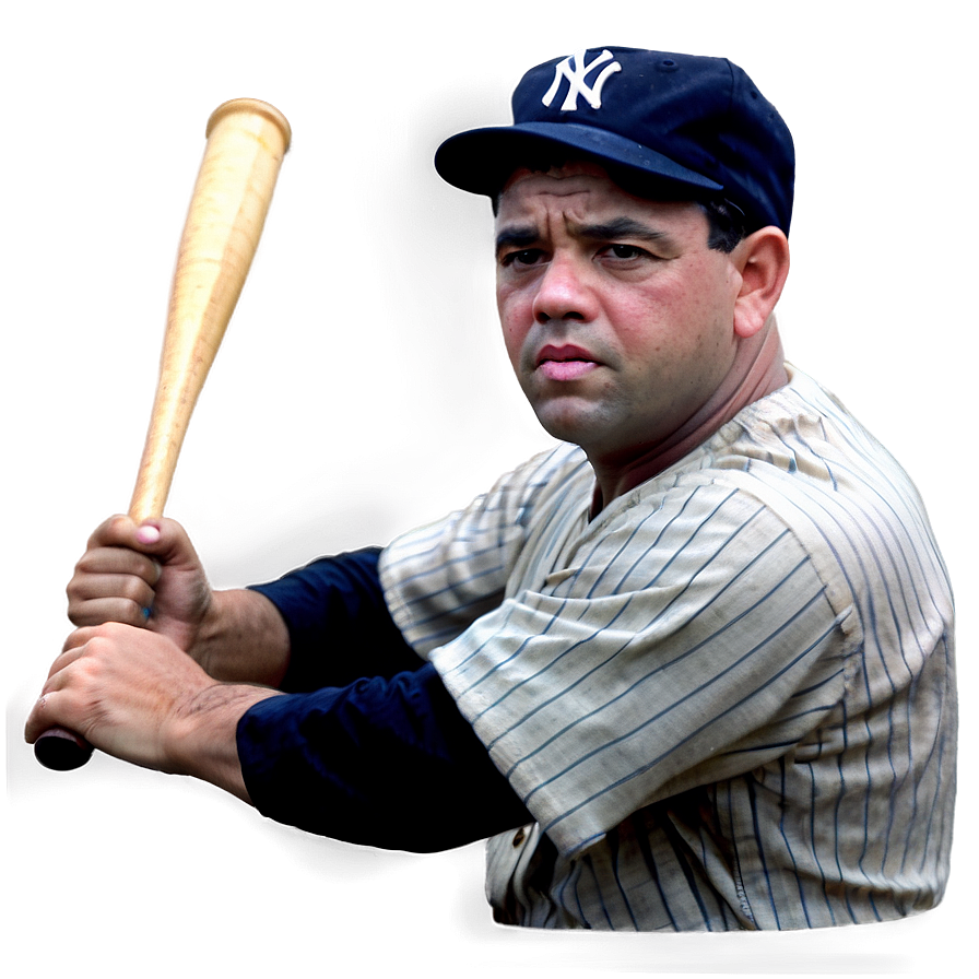 Classic Babe Ruth Yankees Png 06242024 PNG Image