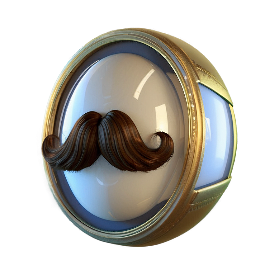 Classic Barber Mustache Png 59 PNG Image