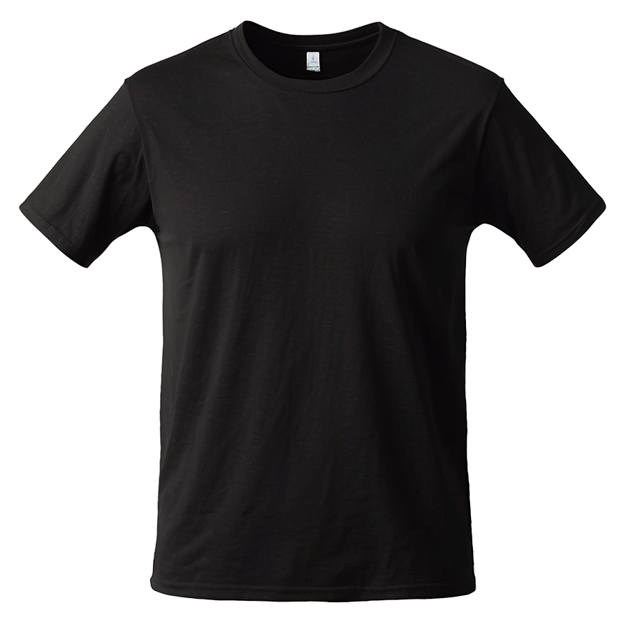 Classic Black Tee Png Uvr PNG Image