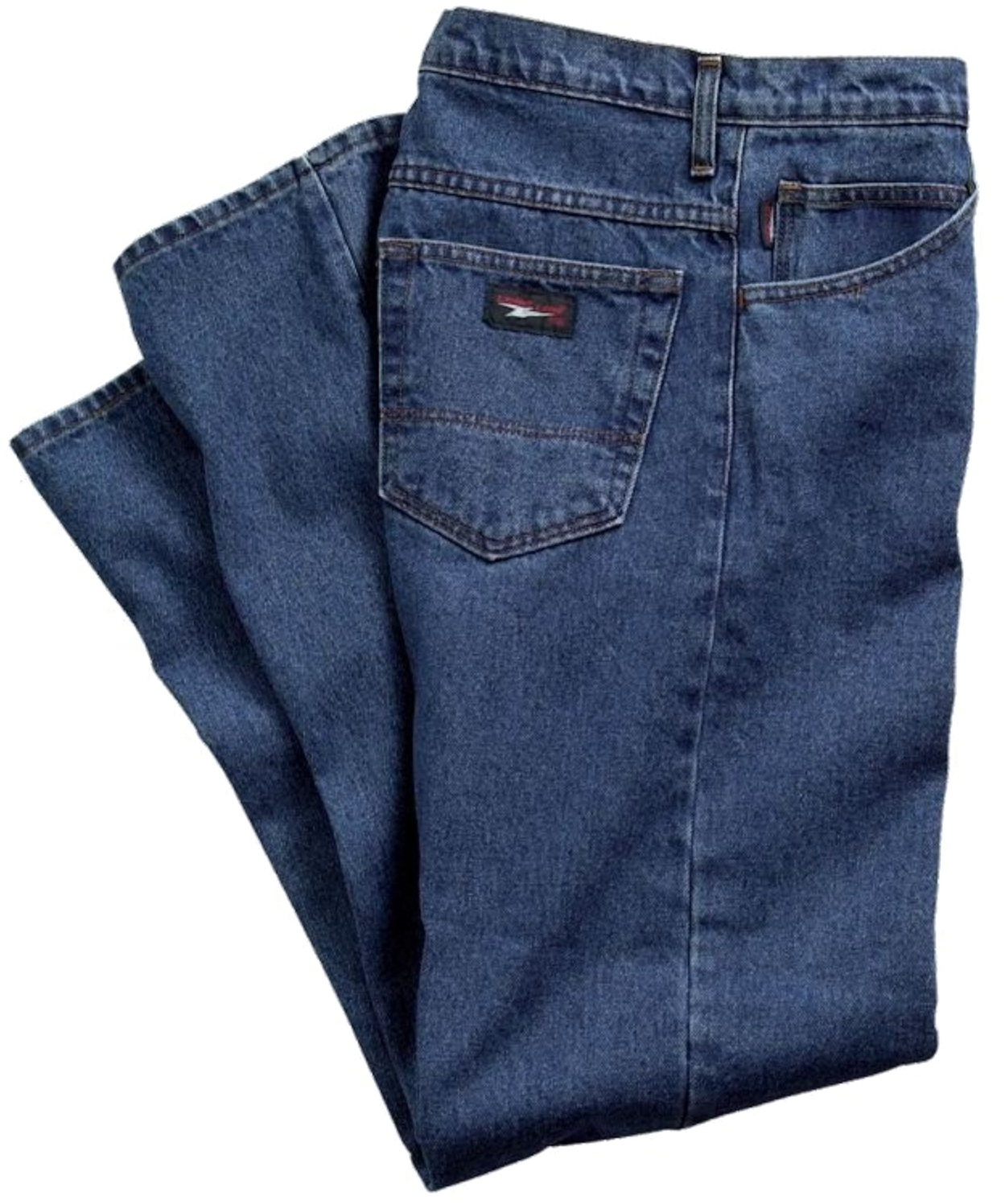 Classic Blue Jeans Folded PNG Image