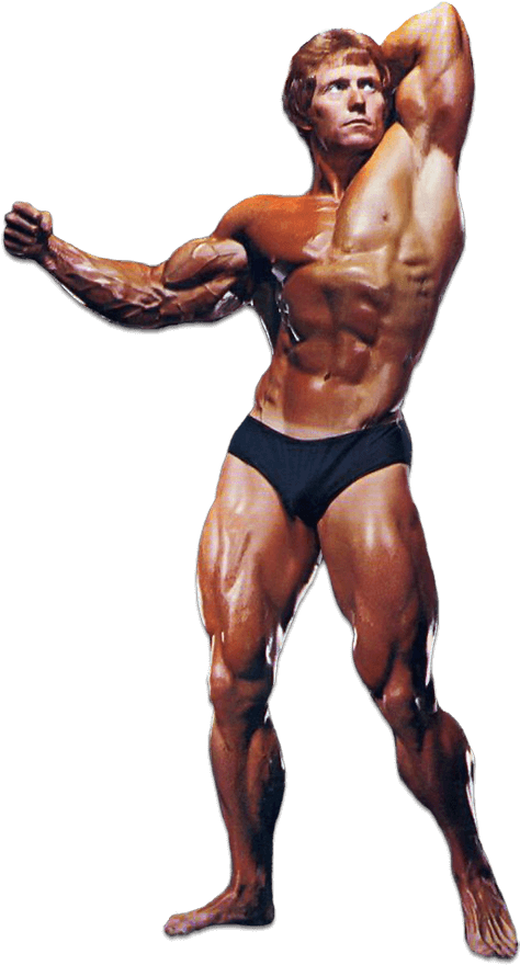 Classic Bodybuilder Pose PNG Image