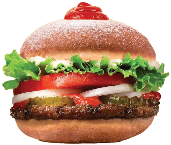 Classic Burger Delicious Toppings.png PNG Image