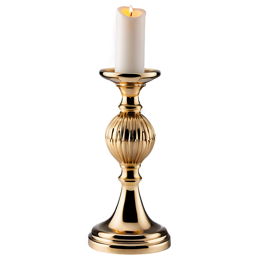 Classic Candlestick Elegance Png 06262024 PNG Image