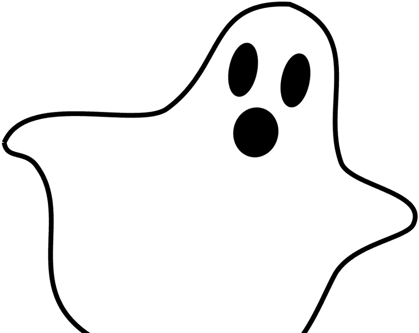 Classic Cartoon Ghost PNG Image