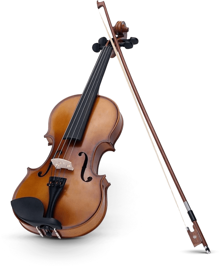 Classic Celloand Bow PNG Image