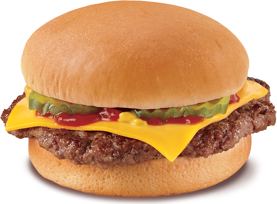 Classic Cheeseburger Delicious Fast Food.png PNG Image