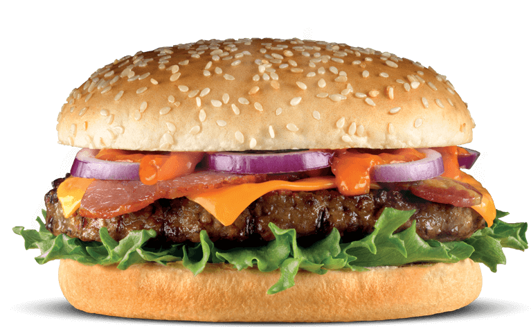 Classic Cheeseburger Transparent Background.png PNG Image